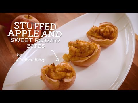 Stuffed Apple & Sweet Potato Bites