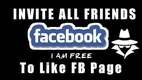 How To Invite All Friends In Page At Once In Android Easy Trick