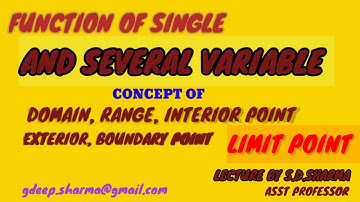 function of several variable // graduation // IIT JAM// NET// GATE// NBHM// TIFR