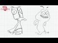 Dessus Coloriage De Kaeloo A Imprimer