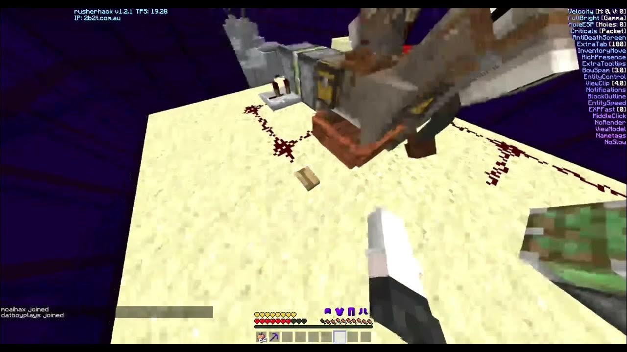 How to Dupe on 2b2t 1.12.2 YouTube