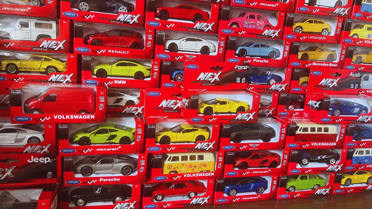 Unboxing 50+ Welly NEX Diecast Cars – Full Collection