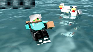 Travlyn - A Drop In The Ocean - Minecraft Diaries - Music Video