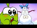 Snowy Fun ☃️ | 🐙 Om Nom Stories - Cut The Rope 🐙| Preschool Learning | Moonbug Tiny TV