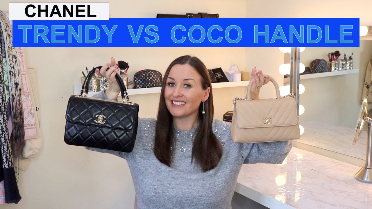 Chanel Trendy Vs Coco Handle Comparison Youtube