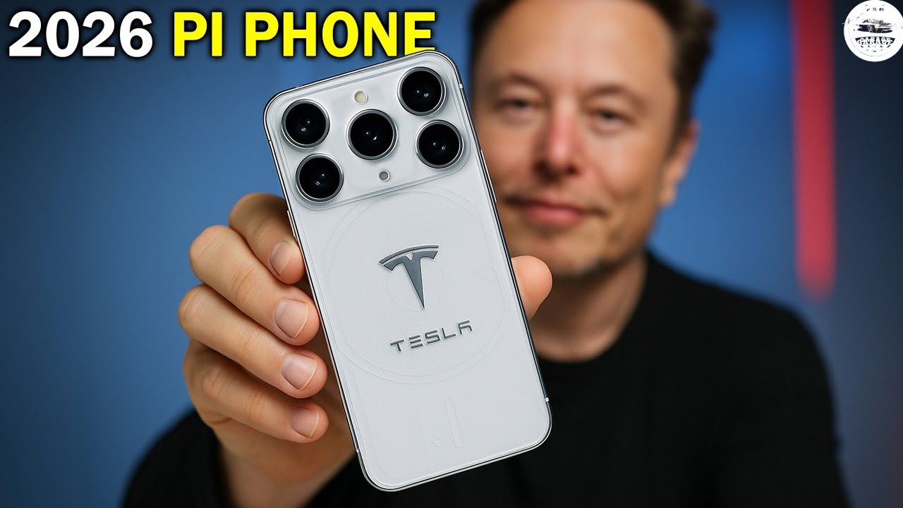 Elon Musk's $799 Tesla Pi Phone Arrives in 2026 – The End of Apple's iPhone 17?” - YouTube