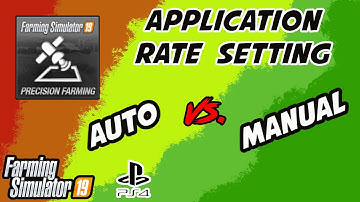 Precision Farming On Console | Auto vs Manual Application Rate | Farming Simulator 19 Mod Review
