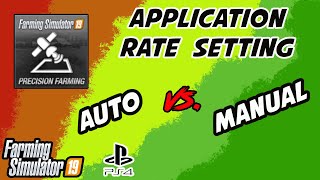 Precision Farming On Console | Auto vs Manual Application Rate | Farming Simulator 19 Mod Review screenshot 3