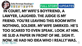 In Court, My Wife's Boyfriend, A Lawyer, Laughed. The Judge Is My Friend. You're Leaving This Room
