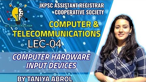 COMPUTER HARDWARE  PART-1 II COMPUTER AND TELECOMMUNICATIONS II JKPSC ARCS