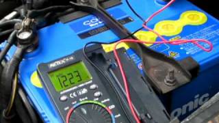 バッテリー＆オルタネーター　散る。