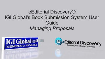3. Managing Proposals
