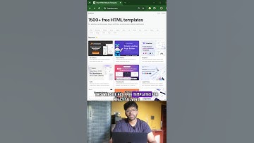 Free Website templates to get started 🚀 #website #coding #Ai #programming #codinglife #freecoding