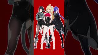 PROMEIA X JANE X CISSIA OFFICER IT HURTS A LITTLE【ゼンレスゾーンゼロ:ZZZ MMD/4K/60FPS】 #zzz #shorts