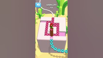 Satisfying Mobile Games - Stacky Dash (85) #shorts #mobilegame