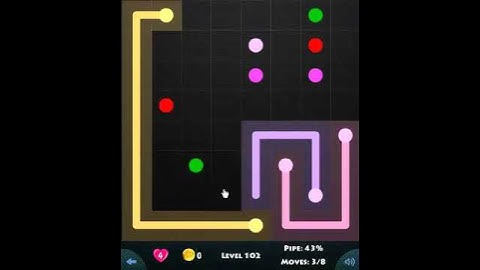 8 × 8 MANIA LEVEL 102 - FLOW GAME ON FACEBOOK Connect the dots