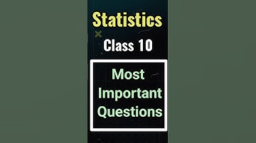 statistics class 10 | Most Important questions maths class 10 | #shorts #short