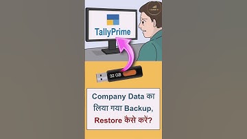 Tally Data Restore #viral #tallytutorial  #ytshorts #facts #tallyprime #tally #tallyerp9 #ytsearch