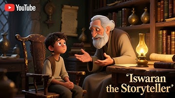 Iswaran the Storyteller - A Supernatural Tale by R.K. Laxman | Class 9 English | Full Story