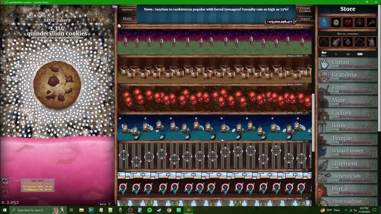 Cookie Clicker Steam v.2.052, The 13th Ascendancy Guide (EP10) YouTube