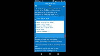 Myanmar Gospel Song Lyric App screenshot 2