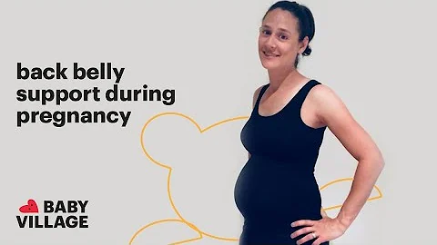 Baby Village Blog | Mamaway Support Belt by Jess