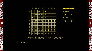 Othello - [ 1978 - Commodore PET - Gameplay ]