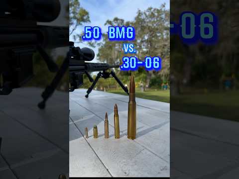.50 BMG vs. .30-06 - Cinderblock test