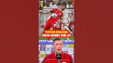 Jay Idzes Bongkar Penyebab Kekalahan Garuda! Inilah Kesalahan Fatal Indonesia vs Arab Saudi