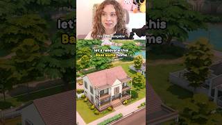 fixing this ugly Base Game home in #TheSims4 #gaming