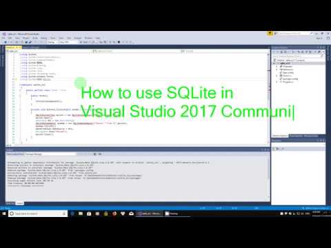 Visual Studio Code Sqlite