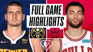 Nuggets At Bulls Full Game Highlights December 6, 2021