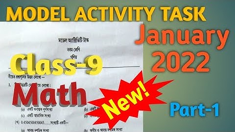 class9 math model activity task January 2022/class9 math January 2022 activity task