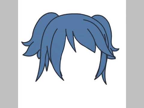 Gacha Life Hair Edit - YouTube