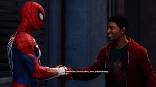 Spider-Man teaches Miles how to fight #SpidermanPS4