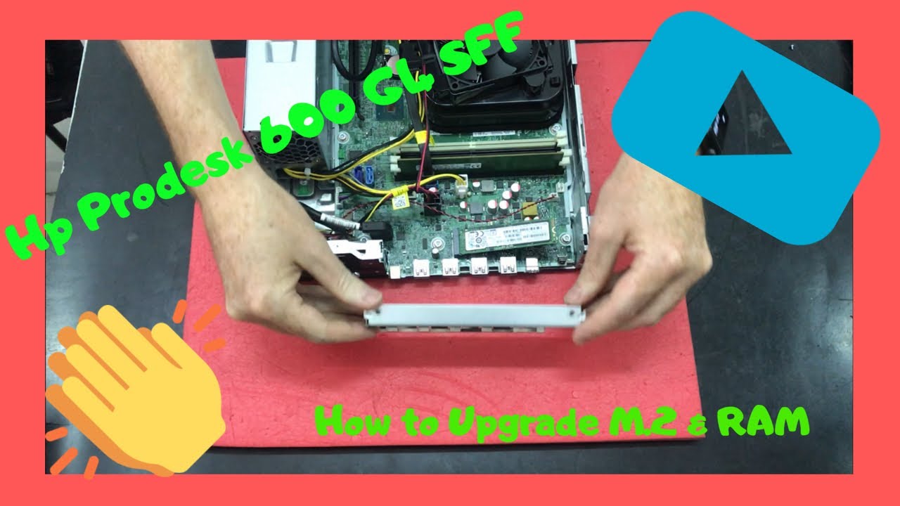 Hp Prodesk 600 G4 Ssf How To Upgrade M2 Pcie Nvme Ram Disassembly