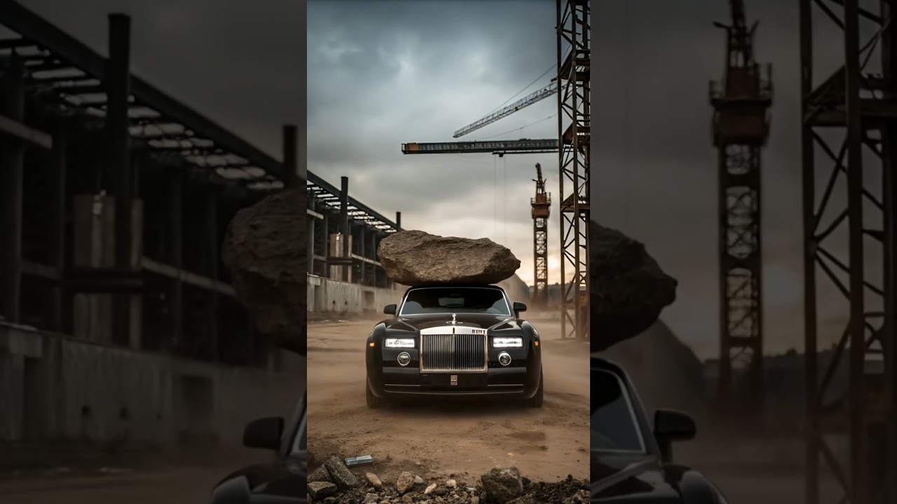 Rolls royce crash test 😱😱😱