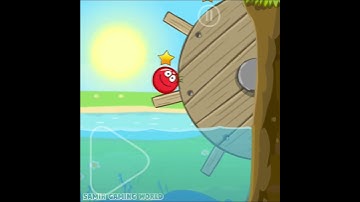 Red Ball 4 Tomato Ball Double Jump on water