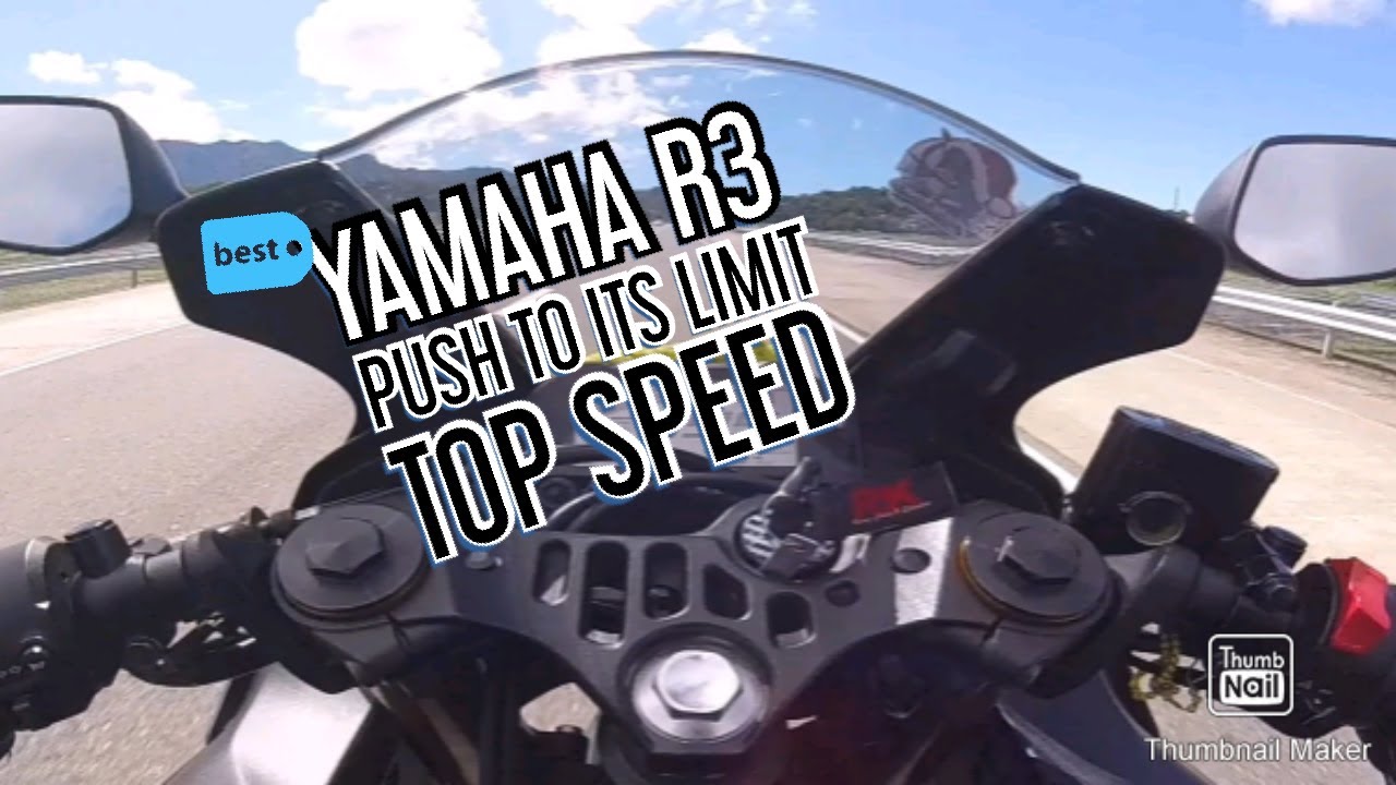 Open Road l Yamaha R3 Acceleration + TOP SPEED l 1km run l with (GLENN ACERET) credits to