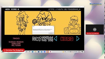 Playing fnf mods/answering questions about the Vs. Christian and Vs. Riff mod/Reacting to fnf stuff