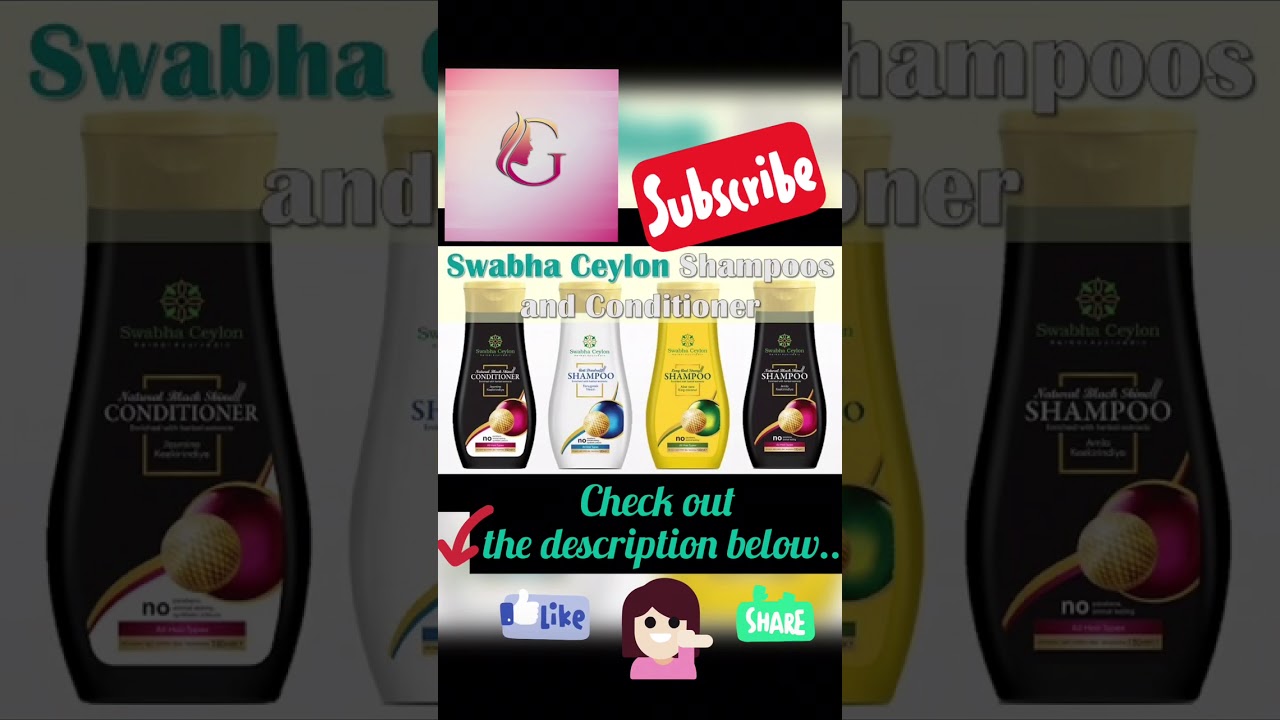 Swabha Ceylon Hair Care Products | Glamler 