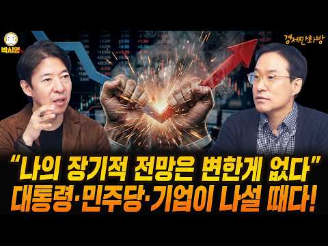 [경제만화방] "나의 장기적 전망은 변한게 없다" / 대통령·민주당·기업이 나설 때다! (ft. 이광수, 박시동)