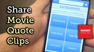 Share Clips of Your Favorite Movie Quotes with Qwotes for Android & iOS [How-To] screenshot 5