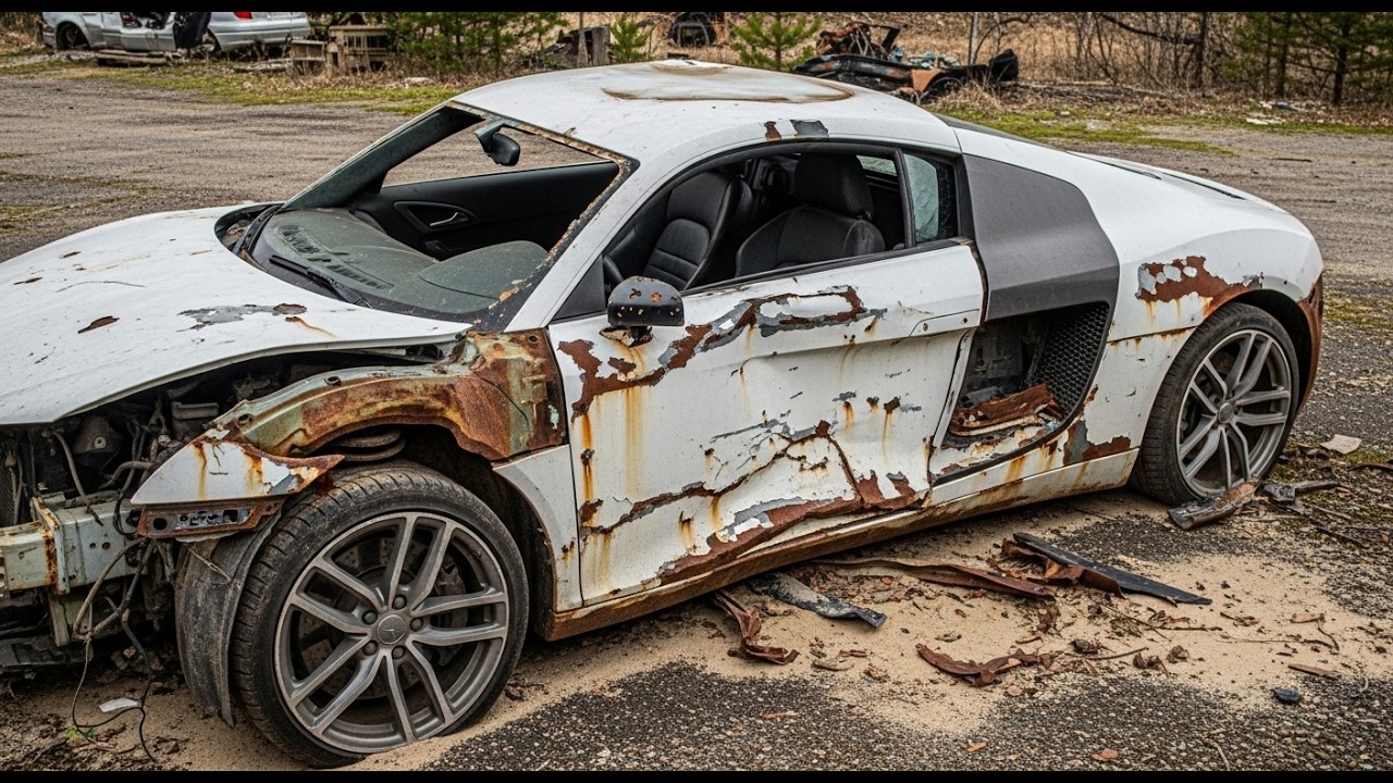 Full Engine REBUILD on a Neglected Audi R8 V10 | Bringing a $400K Supercar Back To Life!