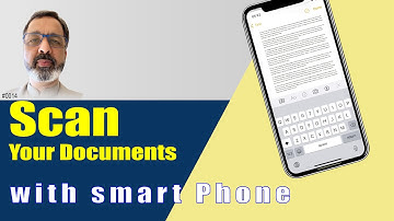 How to Scan Your Documents with Your Smartphone) (Scan With iPhone) Urdu, Hindi