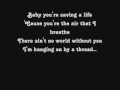 Saving My Life - Travis Garland + lyrics