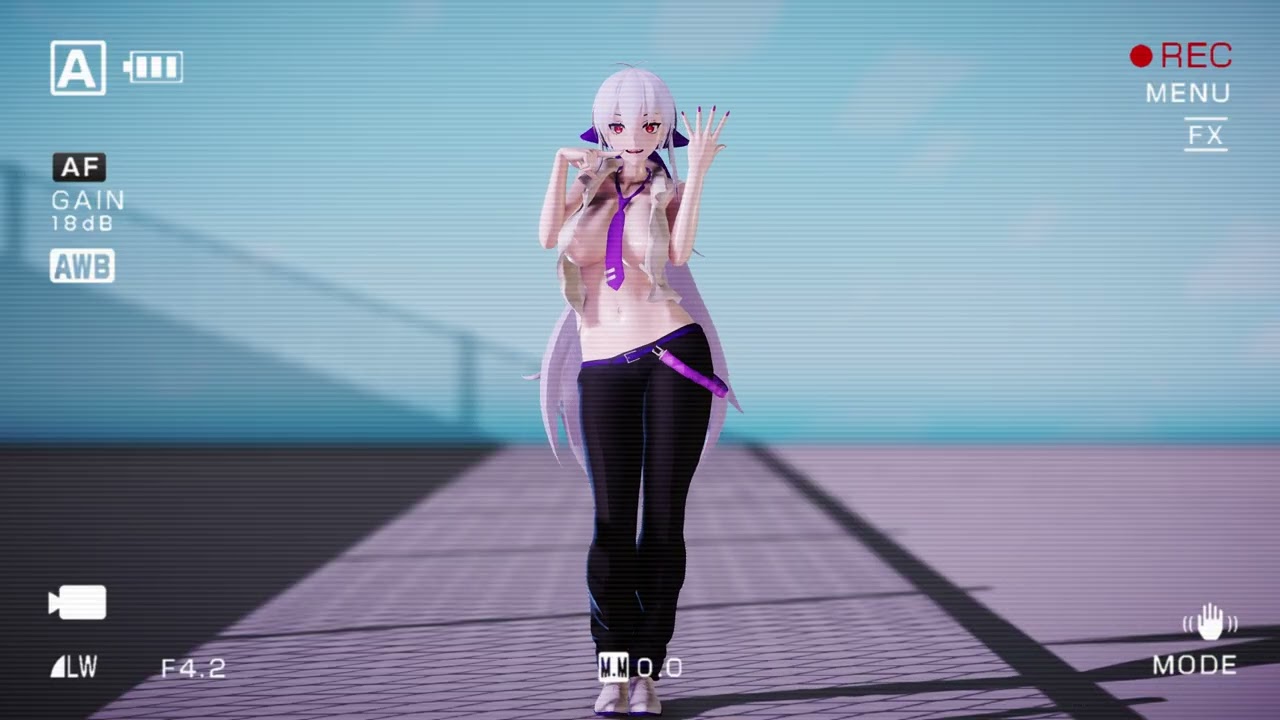 【MMD】Haku - POP【R18】