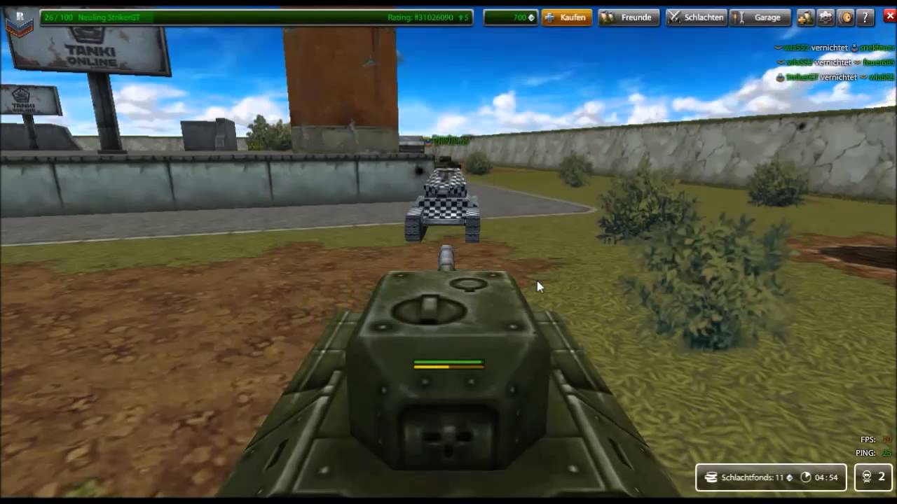 Let's Play Tanki Online english/german StrikerGT