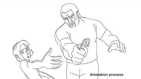 2D animation and reference process