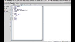 How To Create A Sprite Navigation In Dreamweaver CS6 Part 1